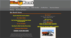 Desktop Screenshot of binrent.com