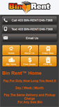 Mobile Screenshot of binrent.com
